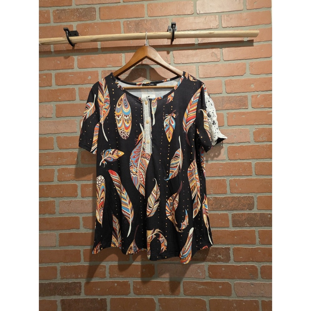 Loveu.dear Womens XL Shirt Top Scretchy          ‎ Sku 3